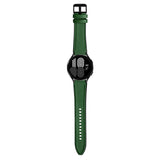 20mm Samsung Galaxy Watch Strap/Band | Green Premium Leather Strap/Band