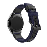 22mm Samsung Galaxy Watch Strap/Band | Blue Canvas Adventurer® Strap/Band