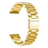 22mm Samsung Galaxy Watch Strap/Band | Gold Vintage Steel Strap/Band
