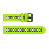 22mm Samsung Galaxy Watch Strap/Band | Green/Black Sports Strap/Band