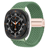 Olive Green Samsung Galaxy Watch 8 Braided Solo Loop | For 40mm/42mm/46mm Models