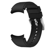 20mm Samsung Galaxy Watch Strap/Band | Black Plain Silicone Strap/Band