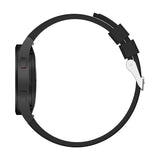 20mm Samsung Galaxy Watch Strap/Band | Black Plain Silicone Strap/Band