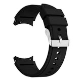 20mm Samsung Galaxy Watch Strap/Band | Black Plain Silicone Strap/Band