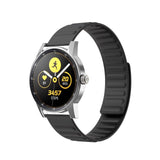 20mm Samsung Galaxy Watch Strap/Band | Black Silicone Link Strap/Band