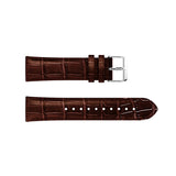 20mm Samsung Galaxy Watch Strap/Band | Brown Smooth Leather Strap/Band
