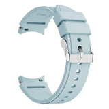20mm Samsung Galaxy Watch Strap/Band | Light Blue Plain Silicone Strap/Band