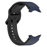 20mm Samsung Galaxy Watch Strap/Band | Midnight Blue/Black Elite Silicone Strap/Band