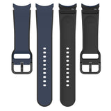 20mm Samsung Galaxy Watch Strap/Band | Midnight Blue/Black Elite Silicone Strap/Band