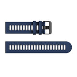 20mm Samsung Galaxy Watch Strap/Band | Midnight Blue/White Breathable Silicone Strap/Band
