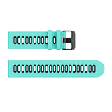 20mm Samsung Galaxy Watch Strap/Band | Mint Green/Blue Breathable Silicone Strap/Band