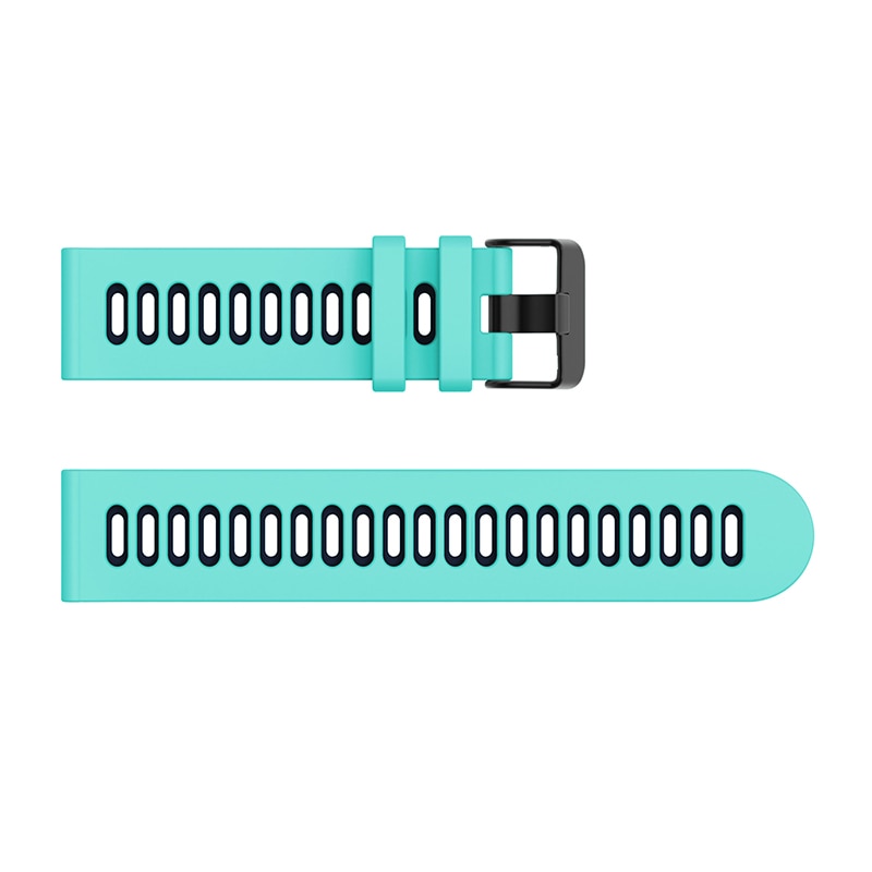 20mm Samsung Galaxy Watch Strap/Band | Mint Green/Blue Breathable Silicone Strap/Band