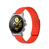20mm Samsung Galaxy Watch Strap/Band | Orange Silicone Link Strap/Band