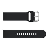 20mm Samsung Galaxy Watch Strap/Band | Original Black Plain Silicone Strap/Band