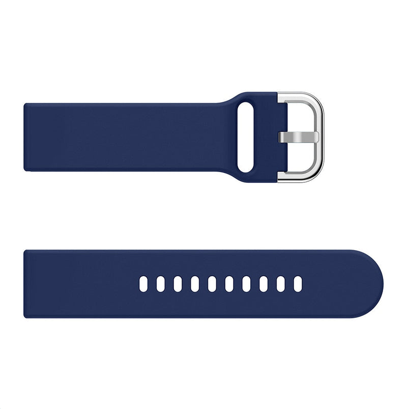 20mm Samsung Galaxy Watch Strap/Band | Original Midnight Blue Plain Silicone Strap/Band