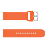 20mm Samsung Galaxy Watch Strap/Band | Original Orange Plain Silicone Strap/Band