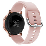 20mm Samsung Galaxy Watch Strap/Band | Original Pink Plain Silicone Watch Strap/Band