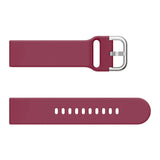 20mm Samsung Galaxy Watch Strap/Band | Original Red Wine Plain Silicone Strap/Band