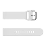 20mm Samsung Galaxy Watch Strap/Band | Original White Plain Silicone Strap/Band