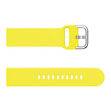 20mm Samsung Galaxy Watch Strap/Band | Original Yellow Plain Silicone Strap/Band