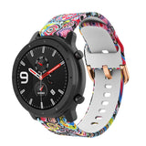 20mm Samsung Galaxy Watch Strap/Band | Psychedelic Patterned Silicone Strap/Band