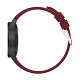 20mm Samsung Galaxy Watch Strap/Band | Red Wine Plain Silicone Strap/Band