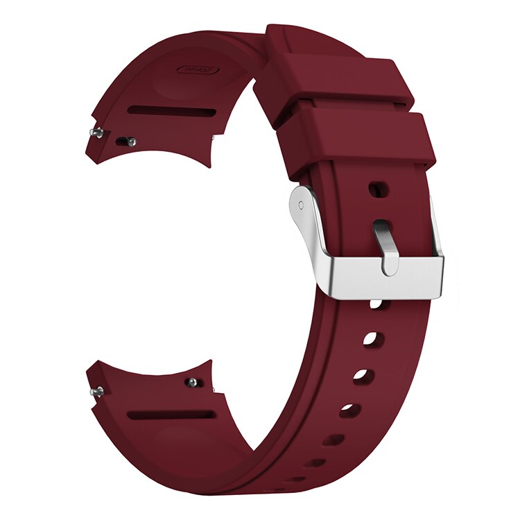 20mm Samsung Galaxy Watch Strap/Band | Red Wine Plain Silicone Strap/Band