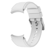 20mm Samsung Galaxy Watch Strap/Band | White Plain Silicone Strap/Band