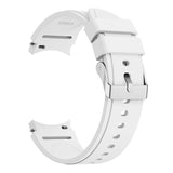 20mm Samsung Galaxy Watch Strap/Band | White Plain Silicone Strap/Band