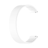 20mm Samsung Galaxy Watch Strap/Band | White Silicone Solo Loop