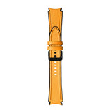 20mm Samsung Galaxy Watch Strap/Band | Yellow Premium Leather Strap/Band