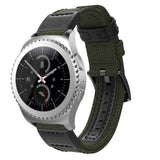 22mm Samsung Galaxy Watch Strap/Band | Army Green Canvas Adventurer® Strap/Band