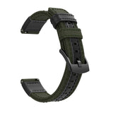 22mm Samsung Galaxy Watch Strap/Band | Army Green Canvas Adventurer® Strap/Band