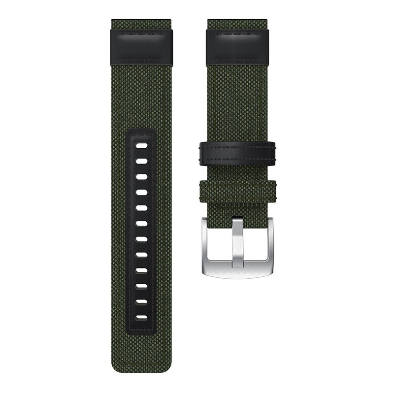 22mm Samsung Galaxy Watch Strap/Band | Army Green Canvas Adventurer® Strap/Band