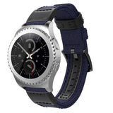 22mm Samsung Galaxy Watch Strap/Band | Blue Canvas Adventurer® Strap/Band