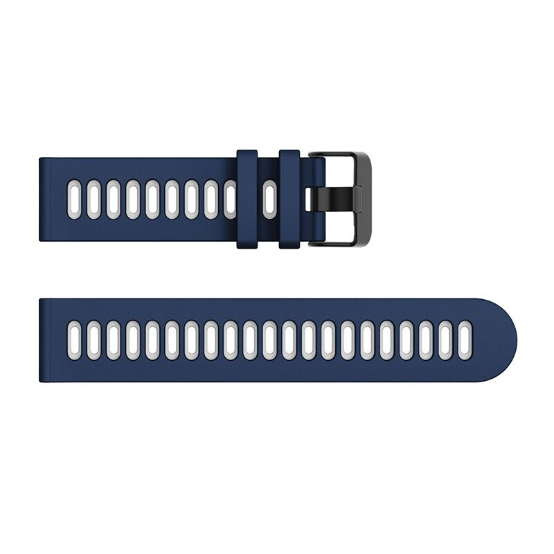 22mm Samsung Galaxy Watch Strap/Band | Blue/White Sports Strap/Band