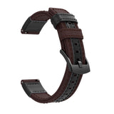 22mm Samsung Galaxy Watch Strap/Band | Brown Canvas Adventurer® Strap/Band