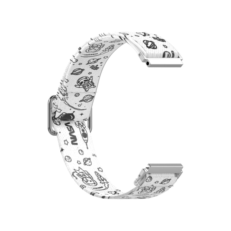 22mm Samsung Galaxy Watch Strap/Band | Cartoon Spaceman Nylon Strap/Band