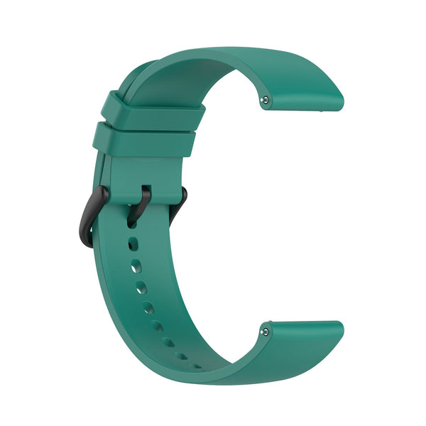 22mm Samsung Galaxy Watch Strap/Band | Forest Green Smooth Silicone Strap/Band
