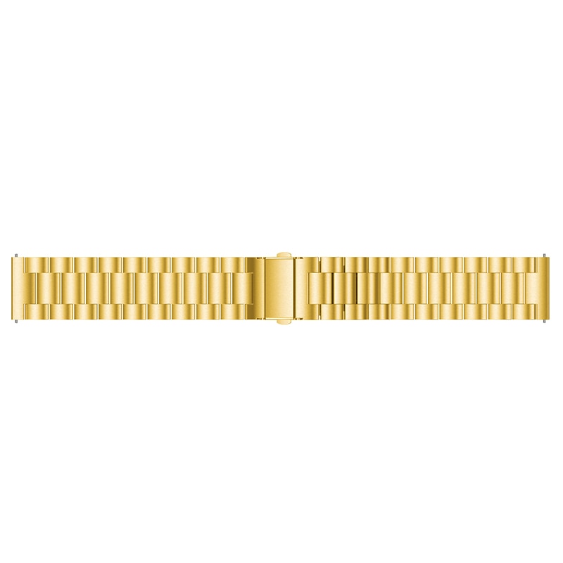 22mm Samsung Galaxy Watch Strap/Band | Gold Vintage Steel Strap/Band