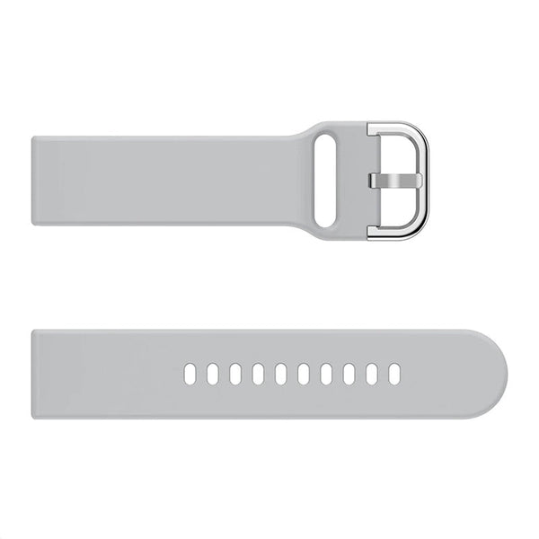 22mm Samsung Galaxy Watch Strap/Band | Grey Silicone Strap/Band