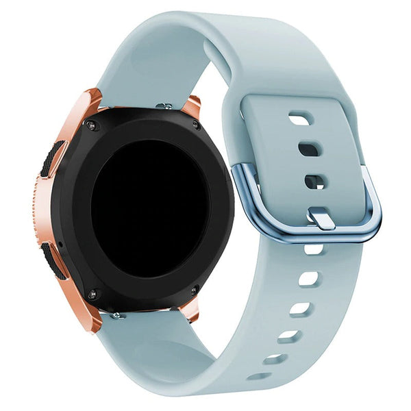22mm Samsung Galaxy Watch Strap/Band | Light Blue Silicone Strap/Band