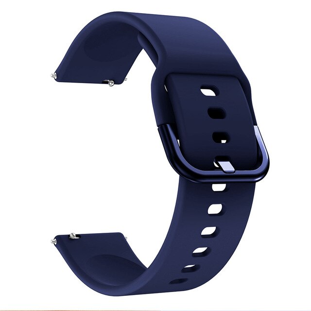 22mm Samsung Galaxy Watch Strap/Band | Midnight Blue Silicone Strap/Band
