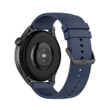 22mm Samsung Galaxy Watch Strap/Band | Midnight Blue Smooth Silicone Strap/Band