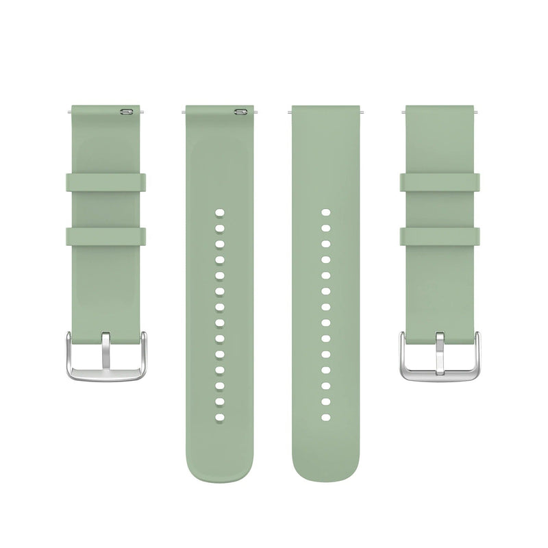 22mm Samsung Galaxy Watch Strap/Band | Olive Green Smooth Silicone Strap/Band