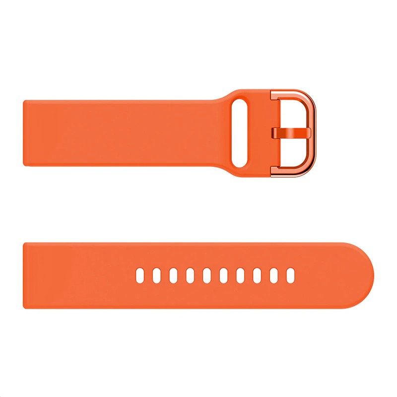 22mm Samsung Galaxy Watch Strap/Band | Orange Silicone Strap/Band