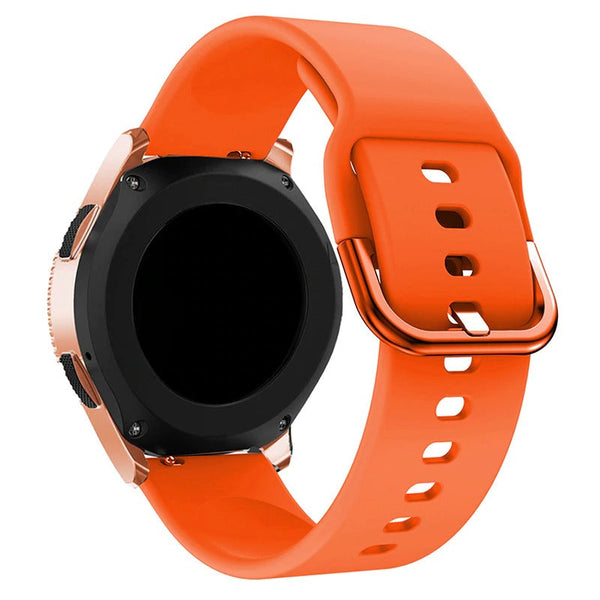 22mm Samsung Galaxy Watch Strap/Band | Orange Silicone Strap/Band