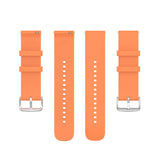 22mm Samsung Galaxy Watch Strap/Band | Orange Smooth Silicone Strap/Band