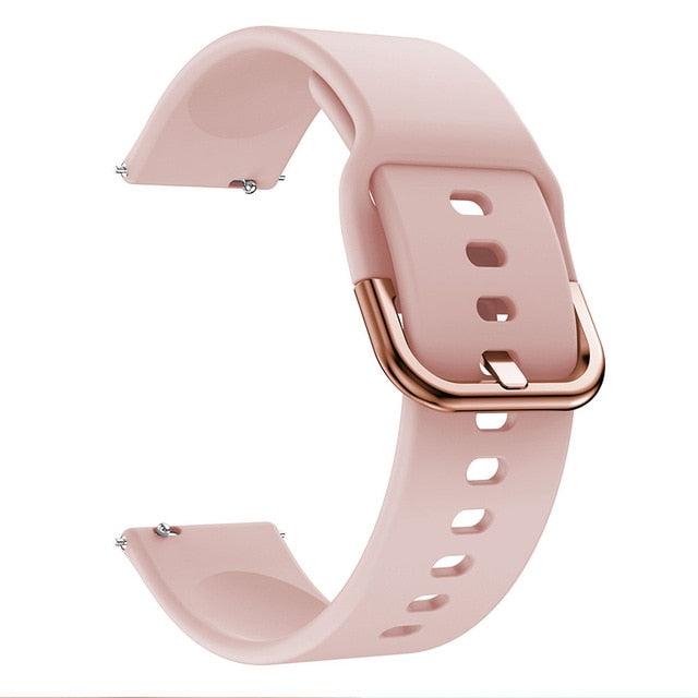 22mm Samsung Galaxy Watch Strap/Band | Pink Silicone Strap/Band