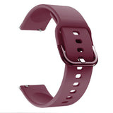 22mm Samsung Galaxy Watch Strap/Band | Red Wine Silicone Strap/Band